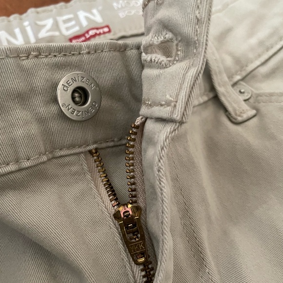 DENIZEN From LEVI’S Womens Modern Boot Cut Khaki Pants 14M - Picture 6 of 12